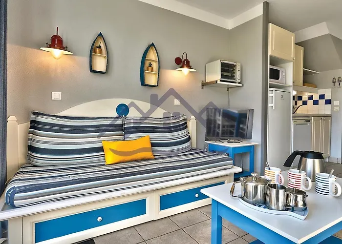 Localise - Maison E2 Au Guilvinec - A 20M De La Mer Avec Jardin Et Piscine - Tout A Pied, Plage, Port, Centre Commerces, Marche - Wifi Inclus - Vue Mer De La Chambre - Animaux Bienvenus - Linge De Lit Inclus