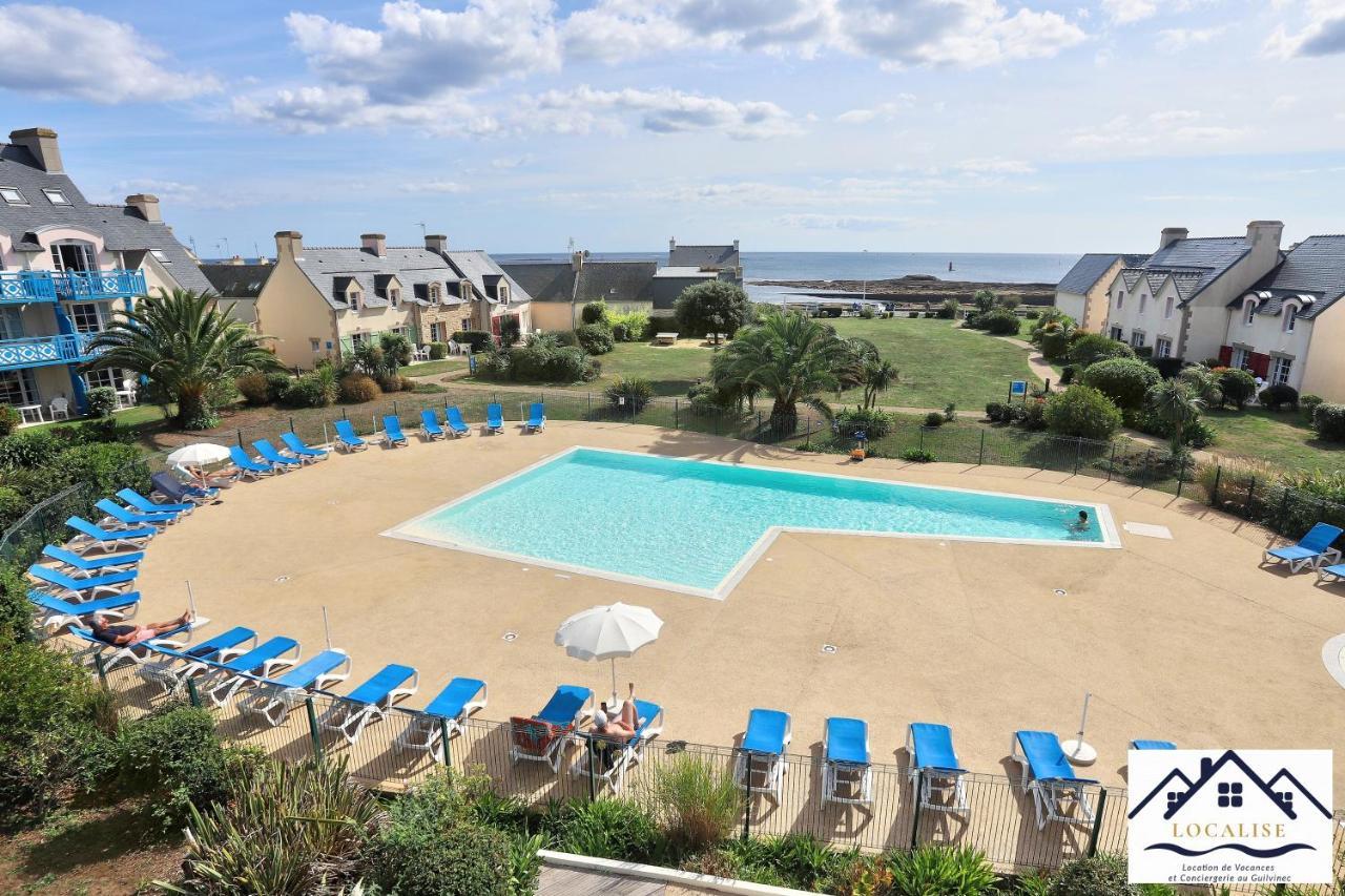 Vakantiehuis Localise - Maison E2 Au - A 20m De La Avec Jardin Et Piscine - A Pied, Plage, Port, Centre Commerces, Marche - Wifi Inclus - Vue De La - Animaux Bienvenus - Linge De Lit Inclus