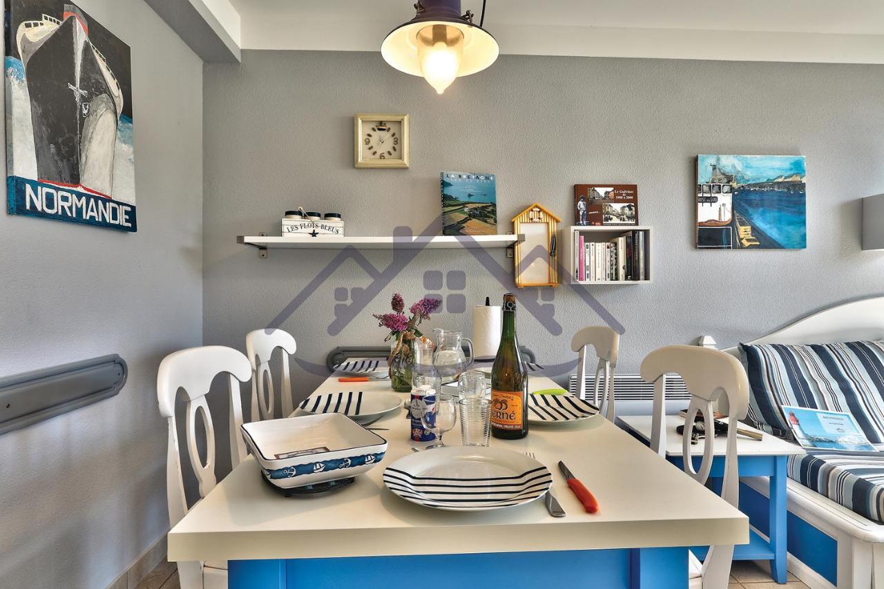 Vakantiehuis Localise - Maison E2 Au - A 20m De La Avec Jardin Et Piscine - A Pied, Plage, Port, Centre Commerces, Marche - Wifi Inclus - Vue De La - Animaux Bienvenus - Linge De Lit Inclus Guilvinec