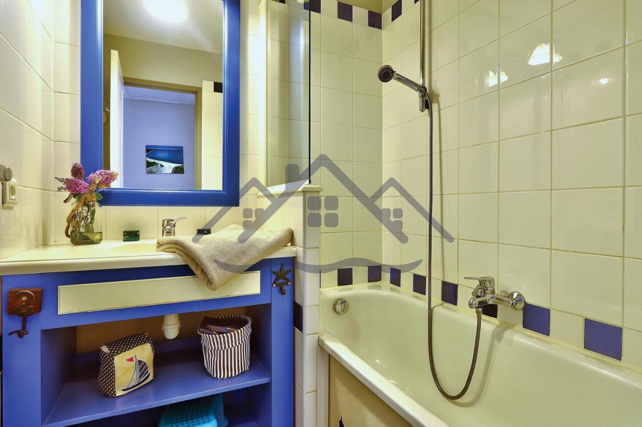 Vakantiehuis Localise - Maison E2 Au - A 20m De La Avec Jardin Et Piscine - A Pied, Plage, Port, Centre Commerces, Marche - Wifi Inclus - Vue De La - Animaux Bienvenus - Linge De Lit Inclus *