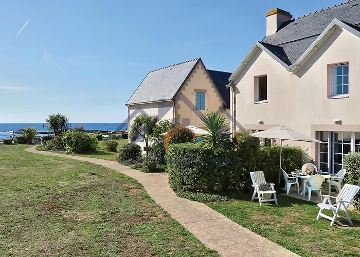 Localise - Maison E2 Au Guilvinec - A 20M De La Mer Avec Jardin Et Piscine - Tout A Pied, Plage, Port, Centre Commerces, Marche - Wifi Inclus - Vue Mer De La Chambre - Animaux Bienvenus - Linge De Lit Inclus